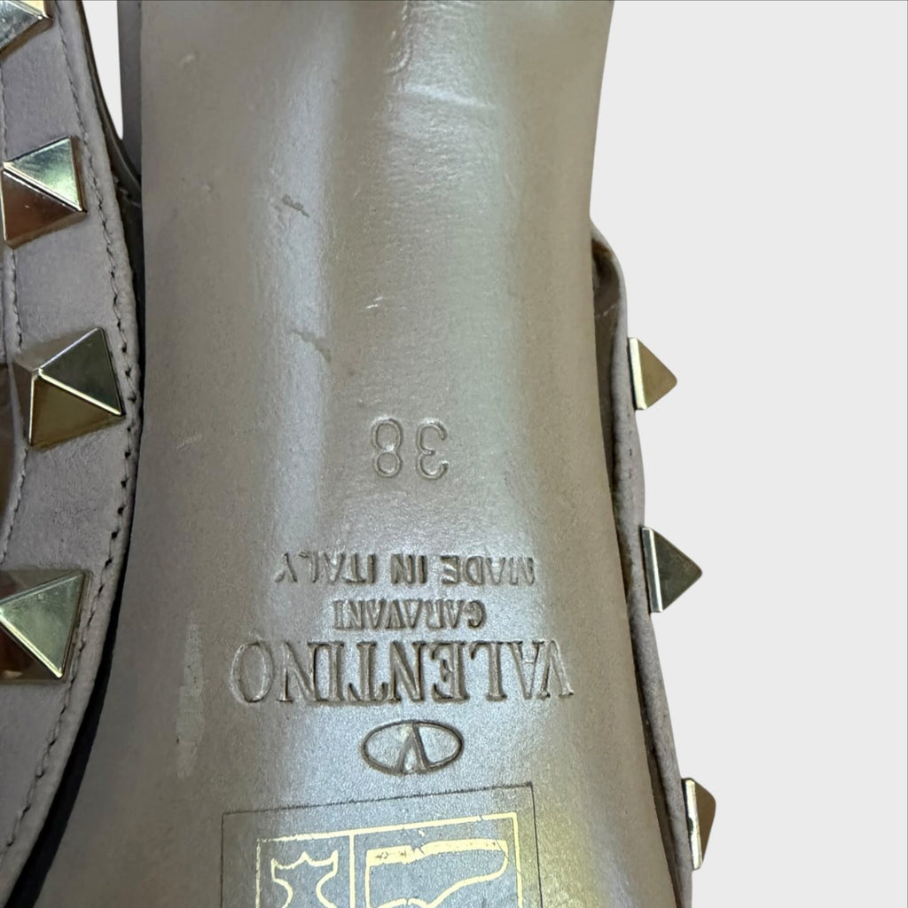Suola cuoio Valentino 