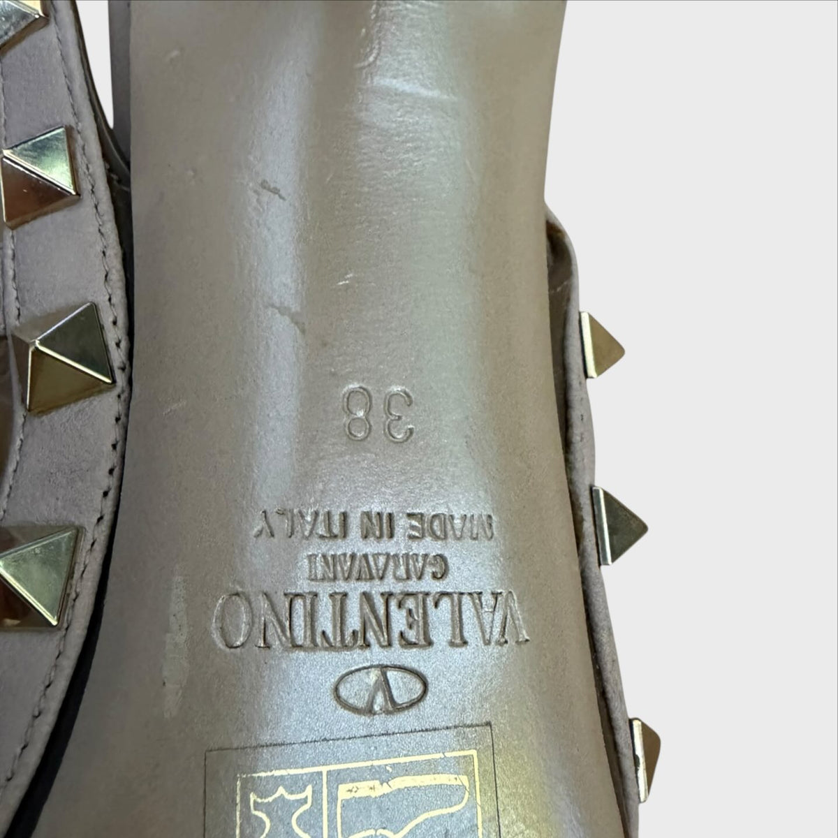 Suola cuoio Valentino 