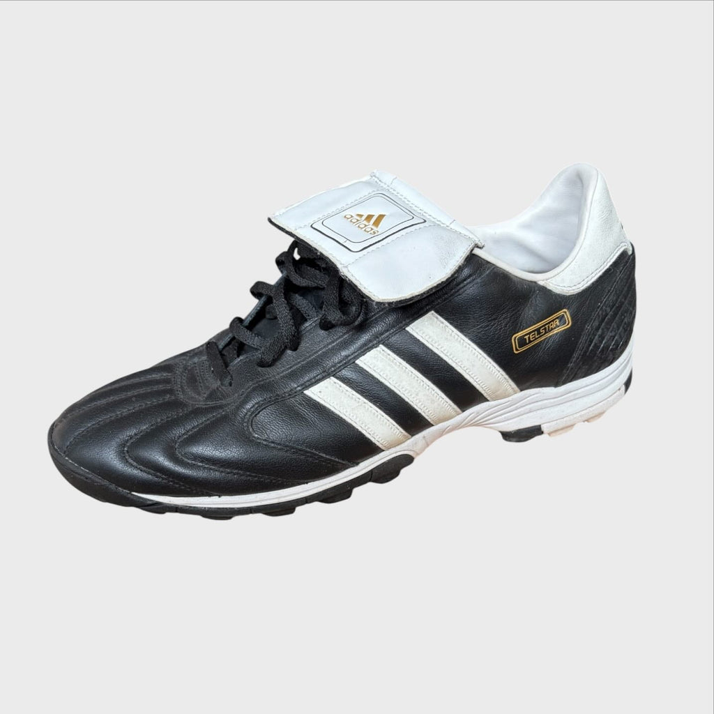 Adidas Telstar Scarpe da Calcetto - Pelle Nera Taglia 46