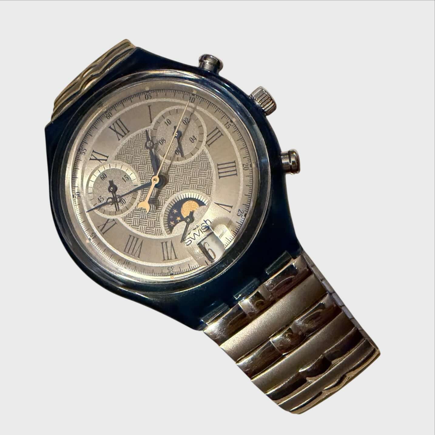 Swatch Chrono Moon Date - SCN402 1995