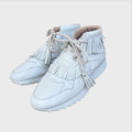 Sneakers Tod's con Frange - Pelle Bianca - Numero 38