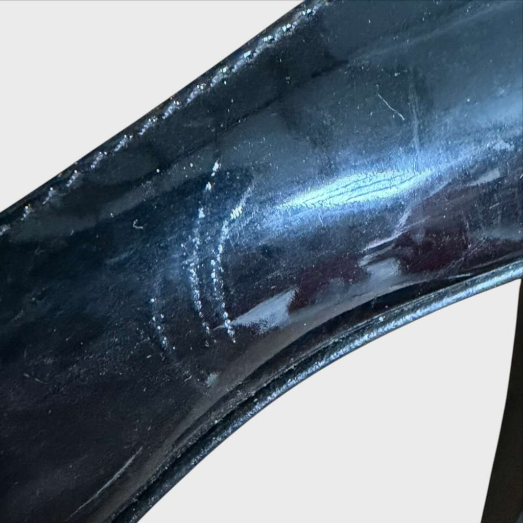 Fendi Décolleté Vintage - Scarpe Donna Vernice Nera Tacco Scultura