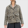 Ermanno Scervino Giacca Vintage - Lana Vergine e Alpaca Leopardata