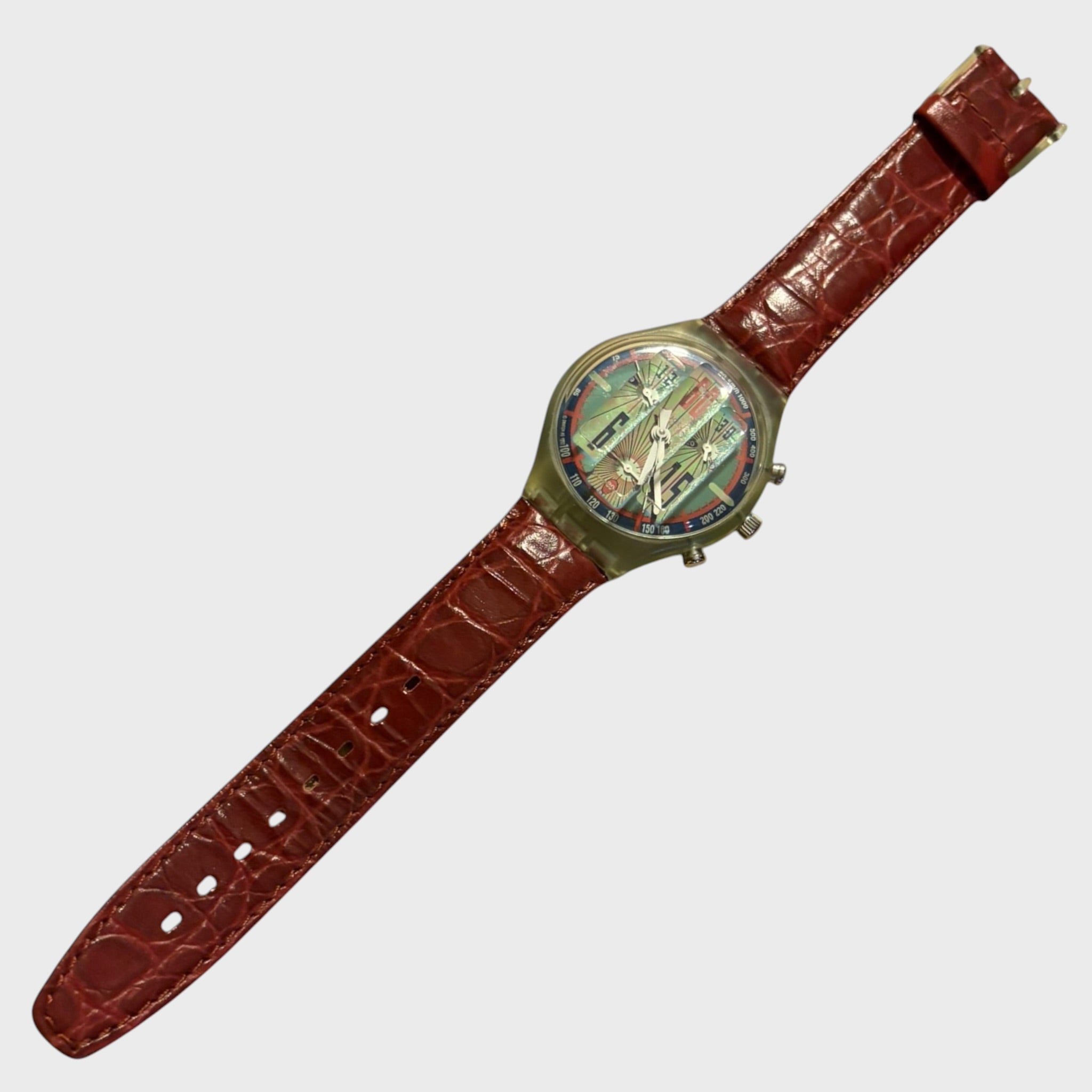 Swatch Chrono "Tyrone" SCG105 - Plastica Trasparente 1994
