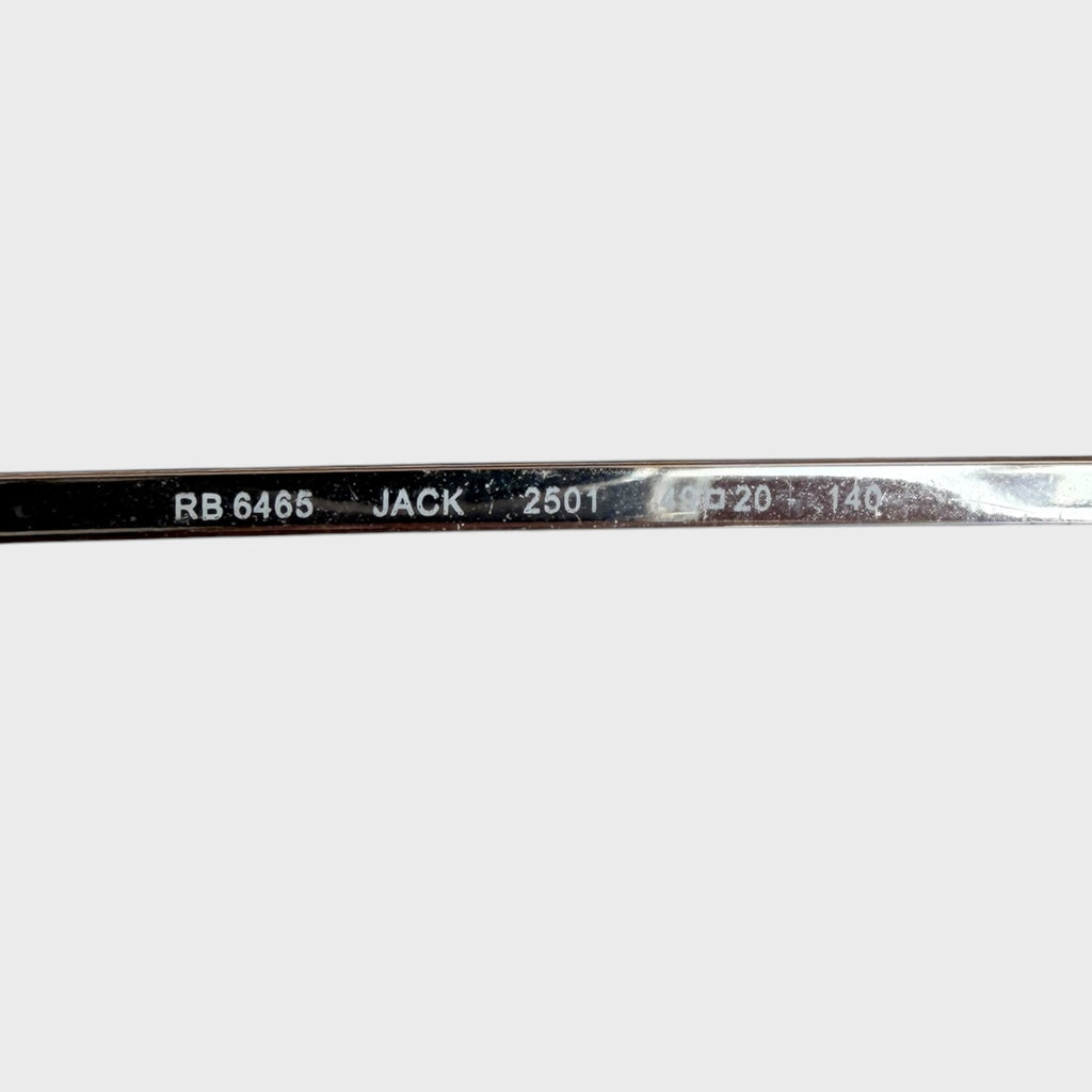 Ray-Ban JACK RB6465  Occhiali Vintage da Vista Colore argento