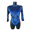 Body vintage manufat colore bluette