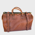 Borsa da Viaggio in Pelle stile antico vintage Gladstone Kit