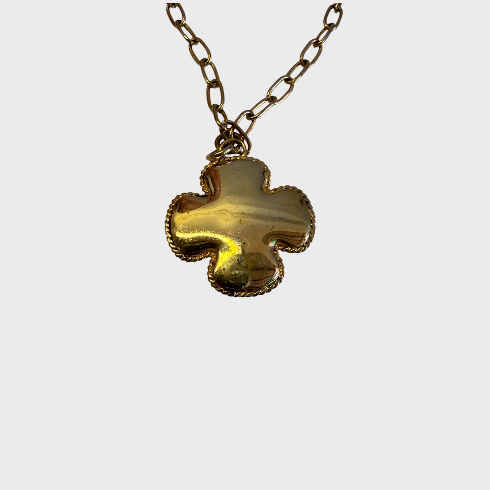 Collana Just Cavalli Jewels Safari Vintage con ciondolo croce Dietro 