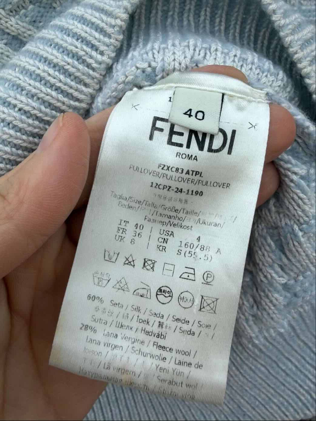 Etichetta interna Fendi