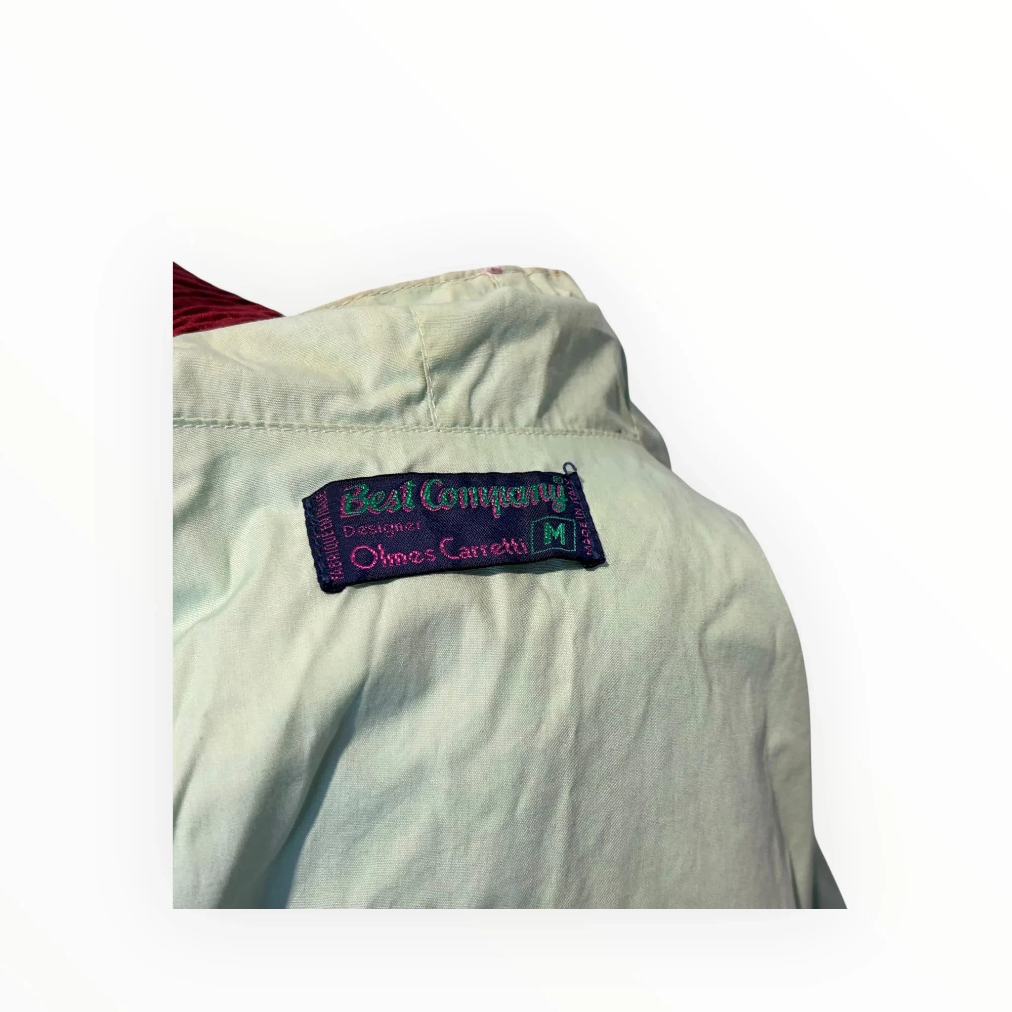 Etichetta interna Best Company Olmes Ceretti