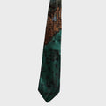 Moschino Cravatta Vintage - Seta Verde Carte da Gioco