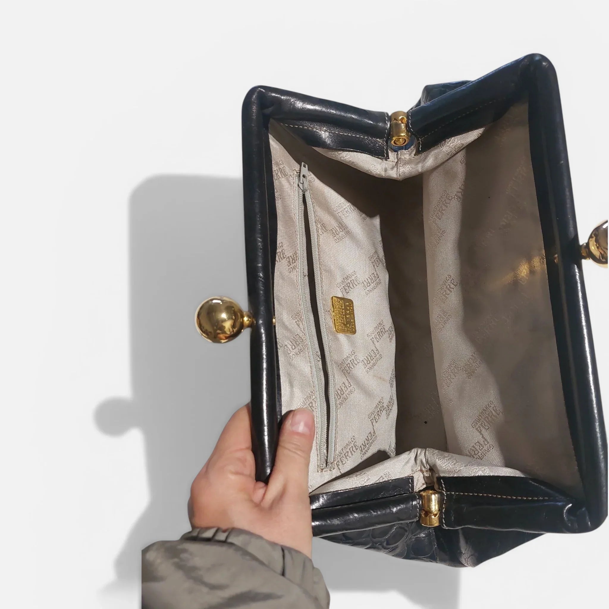 Ferré pochette vintage foto interno