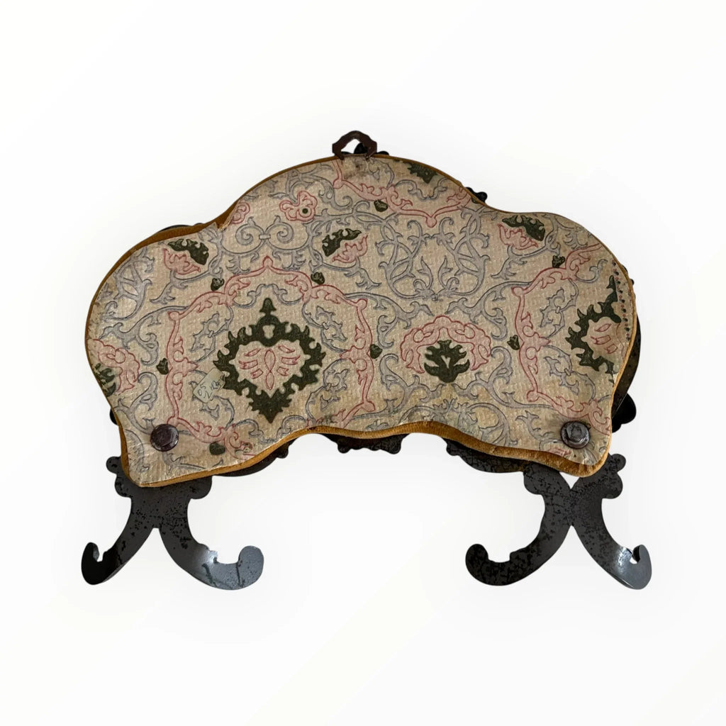 Porte-manteau vintage en céramique de Capodimonte