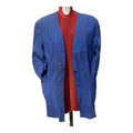 Giacca vintage anni 80 bluette