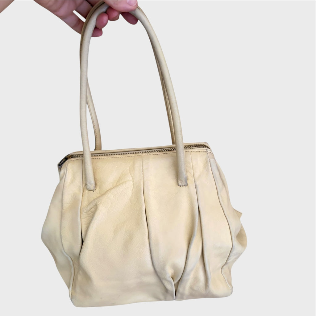 Miu Miu Borsetta Vintage - Pelle Panna Giallino - Anni '90-2000