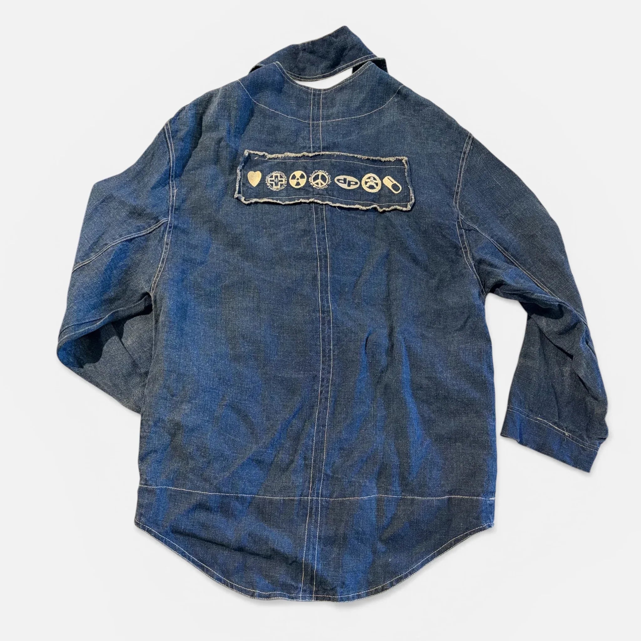 DP Daniel Poole giacca vintage rara  da uomo anni 80 in lino