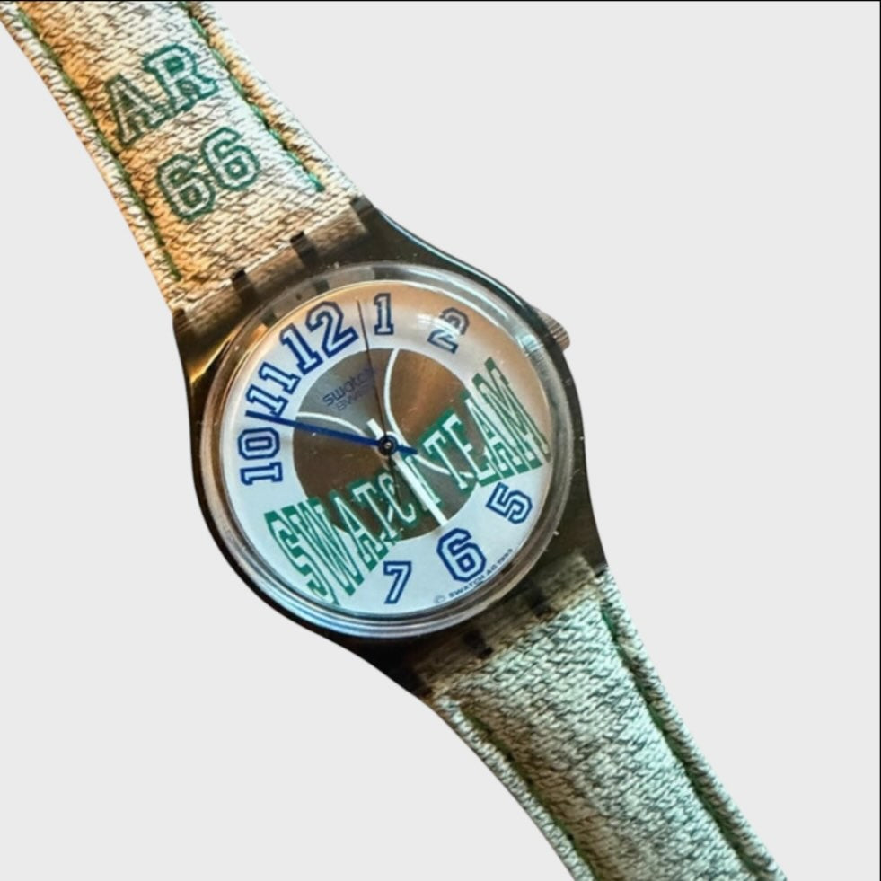 Swatch Gent City Run GM125 - Orologio Vintage Anni 90