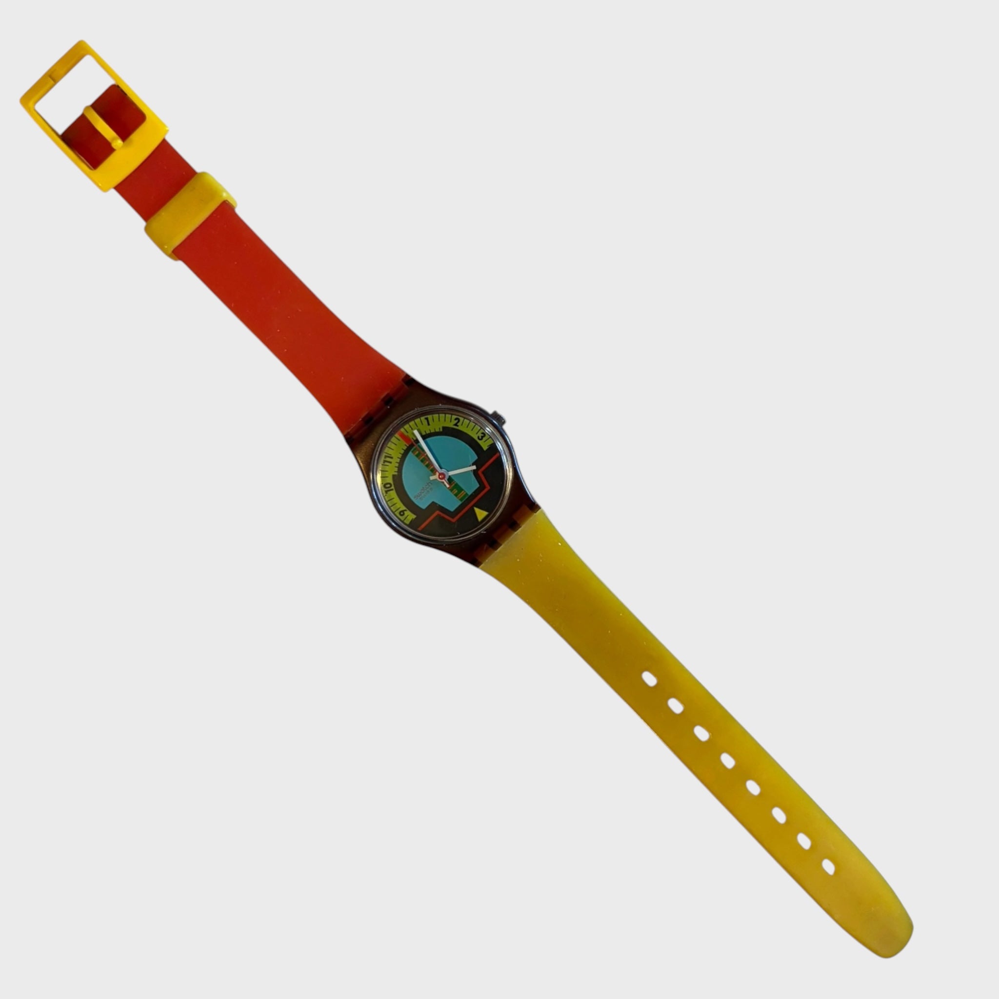 Swatch Lady Blue Horizon LF100 - Orologio Vintage 1987