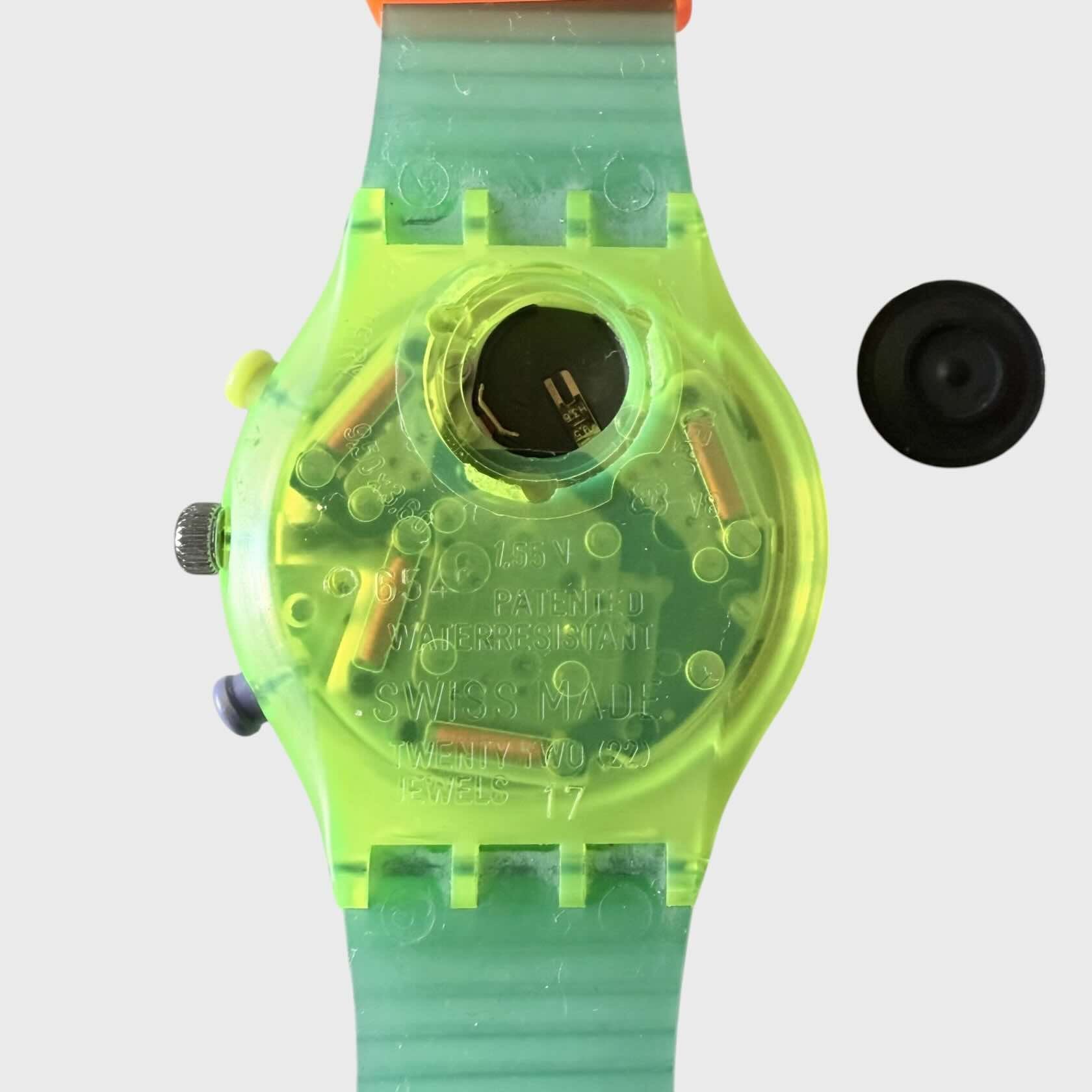 Swatch Neo Wave Chrono 1991 - Orologio Vintage Mai Indossato