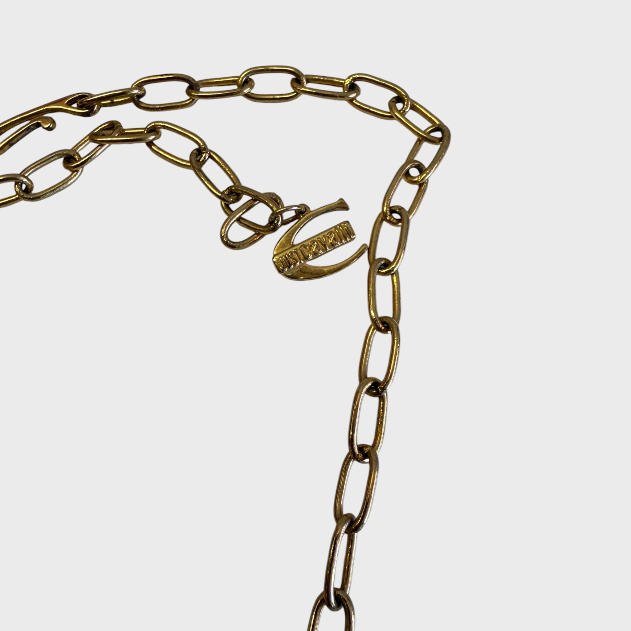 Collana Just Cavalli Jewels Safari Vintage con ciondolo croce