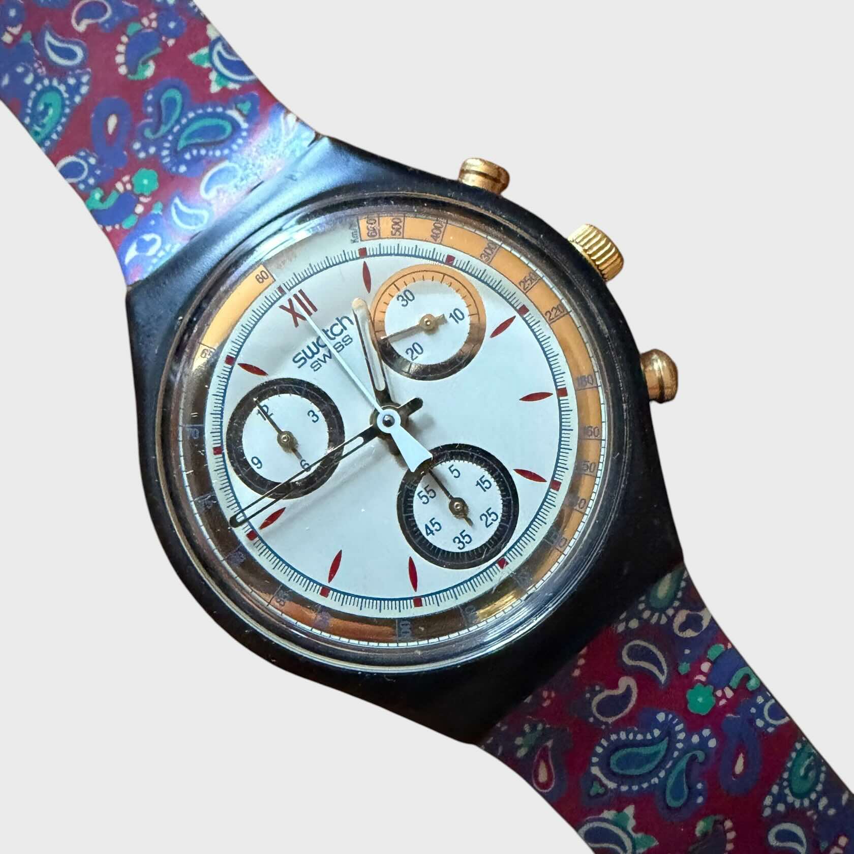 Swatch Chrono Award del 1992, modello SCB108