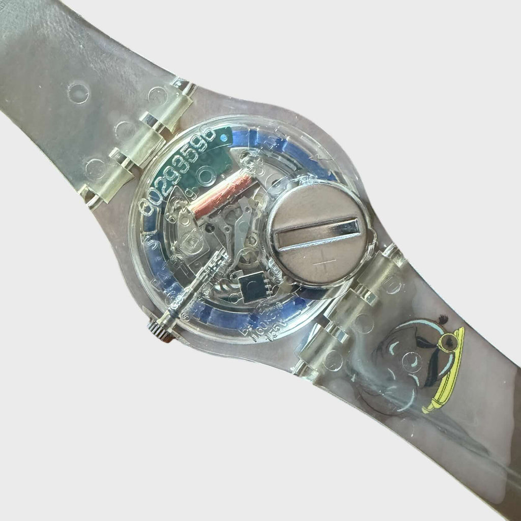 Cassa dietro orologio Swatch Bay Swatch SKK103PACK5 EDIZIONE LIMITATA Sestriere 1997 RARO 