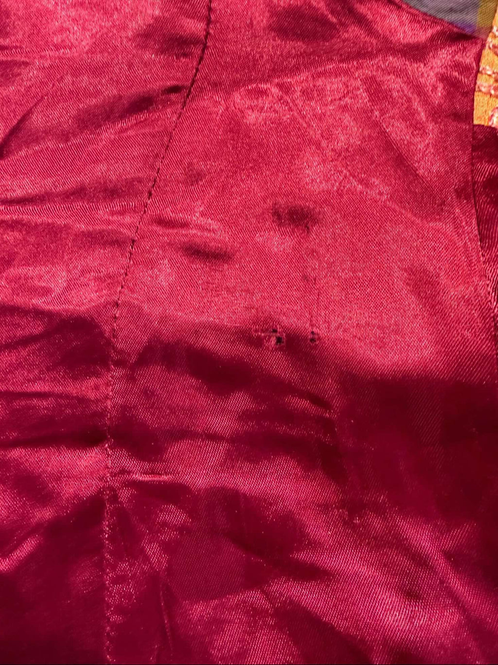 TODD OLDHAM Times Seven Gilet Vintage anni 90 con piccoli bottoni gioiello