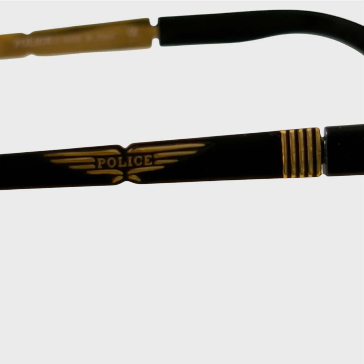 Occhiale da Sole Vintage Police 2139 – Colore 303 Oro/Nero – Made in Italy