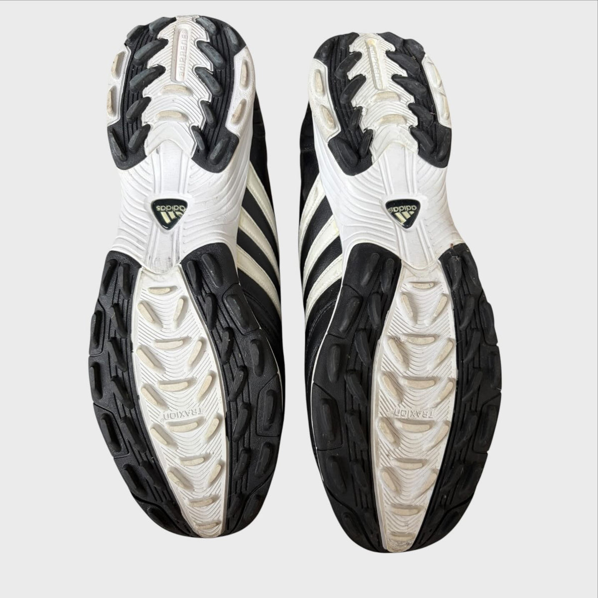 Suola Adidas Telstar Scarpe da Calcetto - Pelle Nera Taglia 46