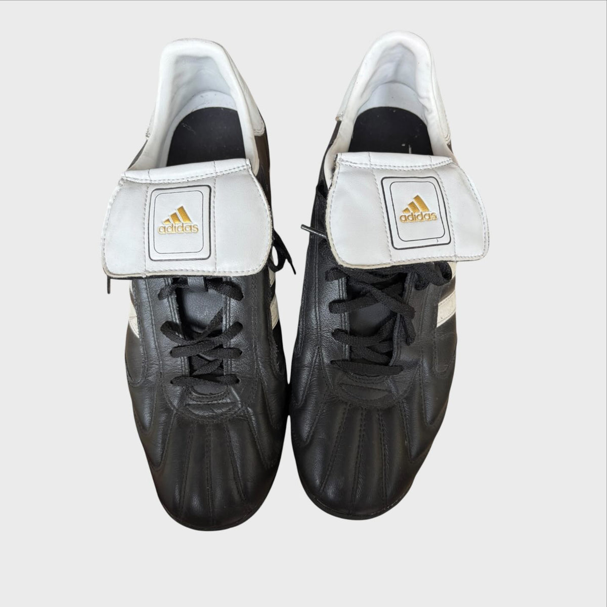 Adidas Telstar Scarpe da Calcetto - Pelle Nera Taglia 46