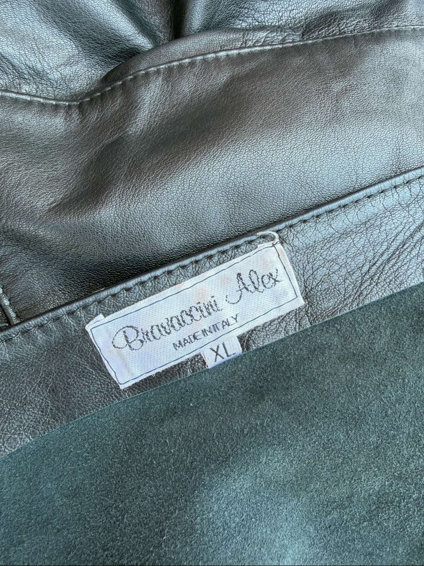 Gilet Vintage in Vera Pelle con Frange
