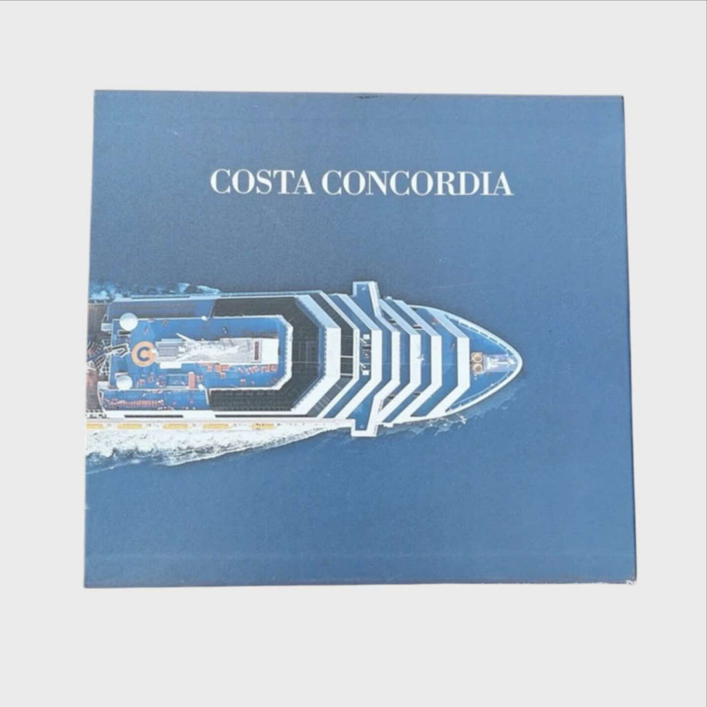 Buch Costa Concordia Architektur schwebend im Blau – zweisprachige Ausgabe  