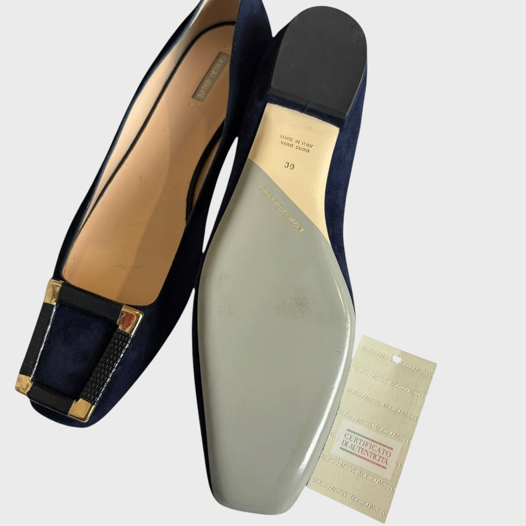Suola in cuoio Nicoletta per ballerine Armani 