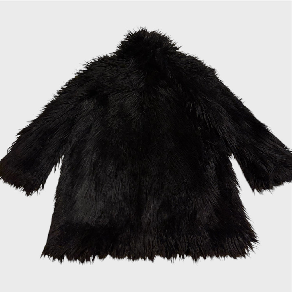 Aniye By Pelliccia Ecologica Vintage Nera Oversize