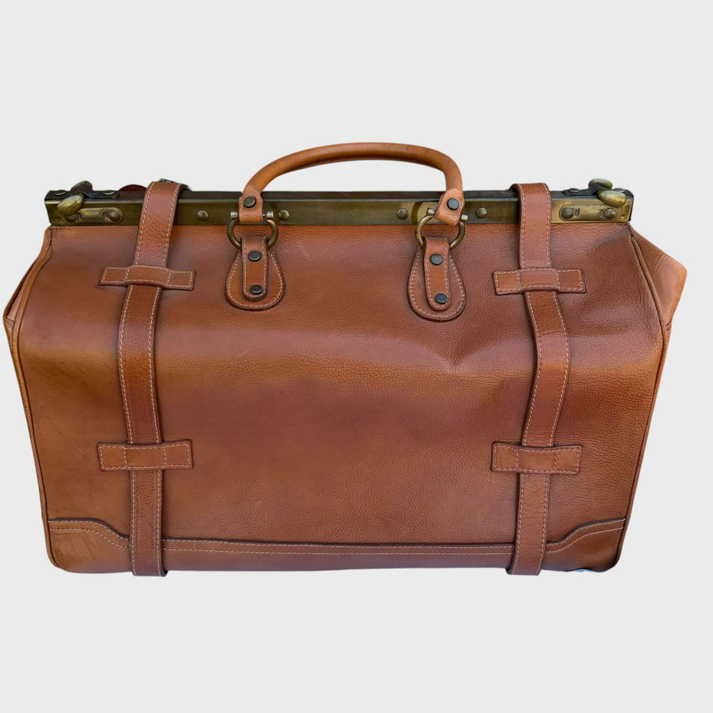 Borsa Gladstone in pelle. Borsa da week end