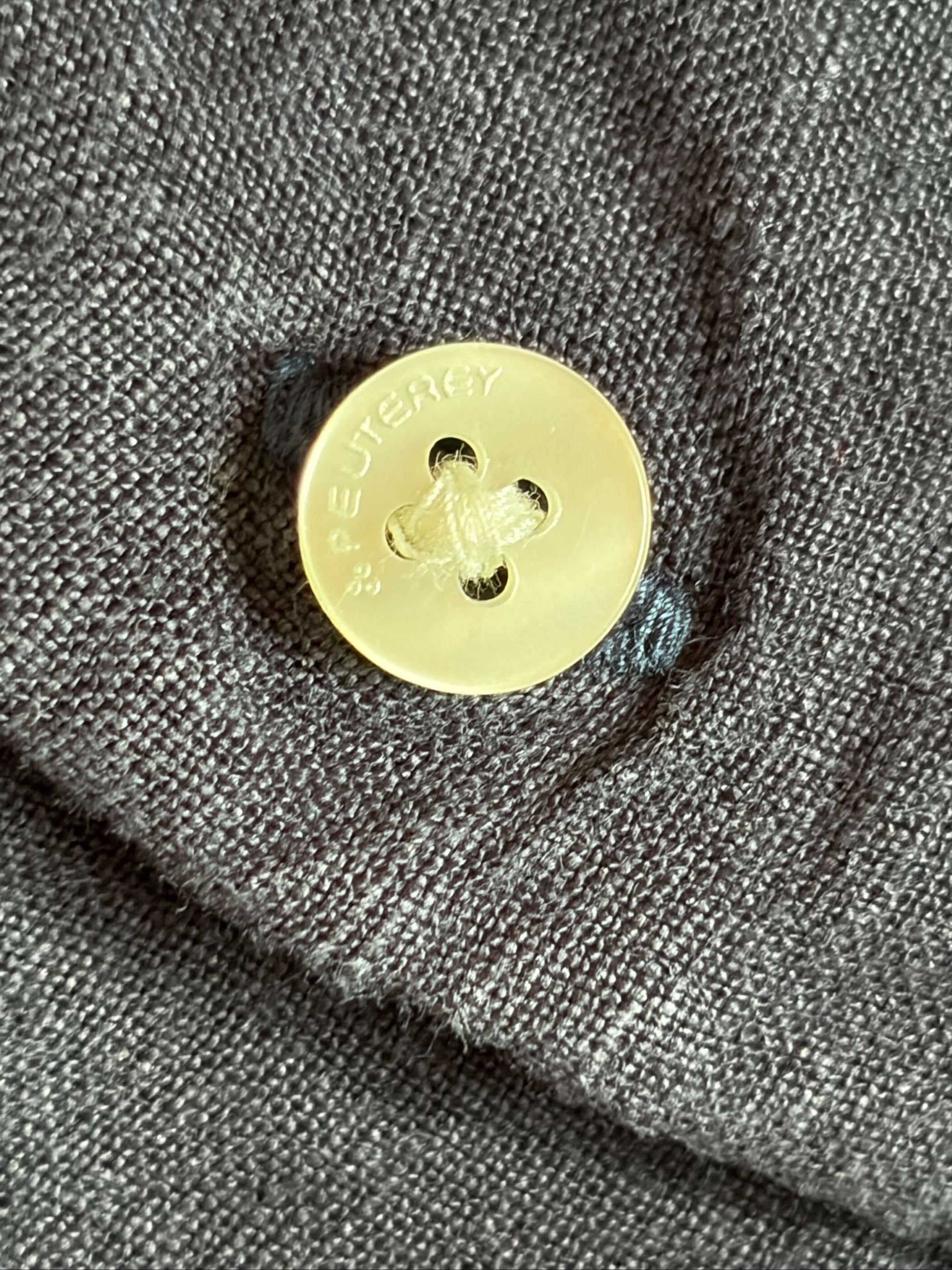 Bottoni logati camicia Peuterey