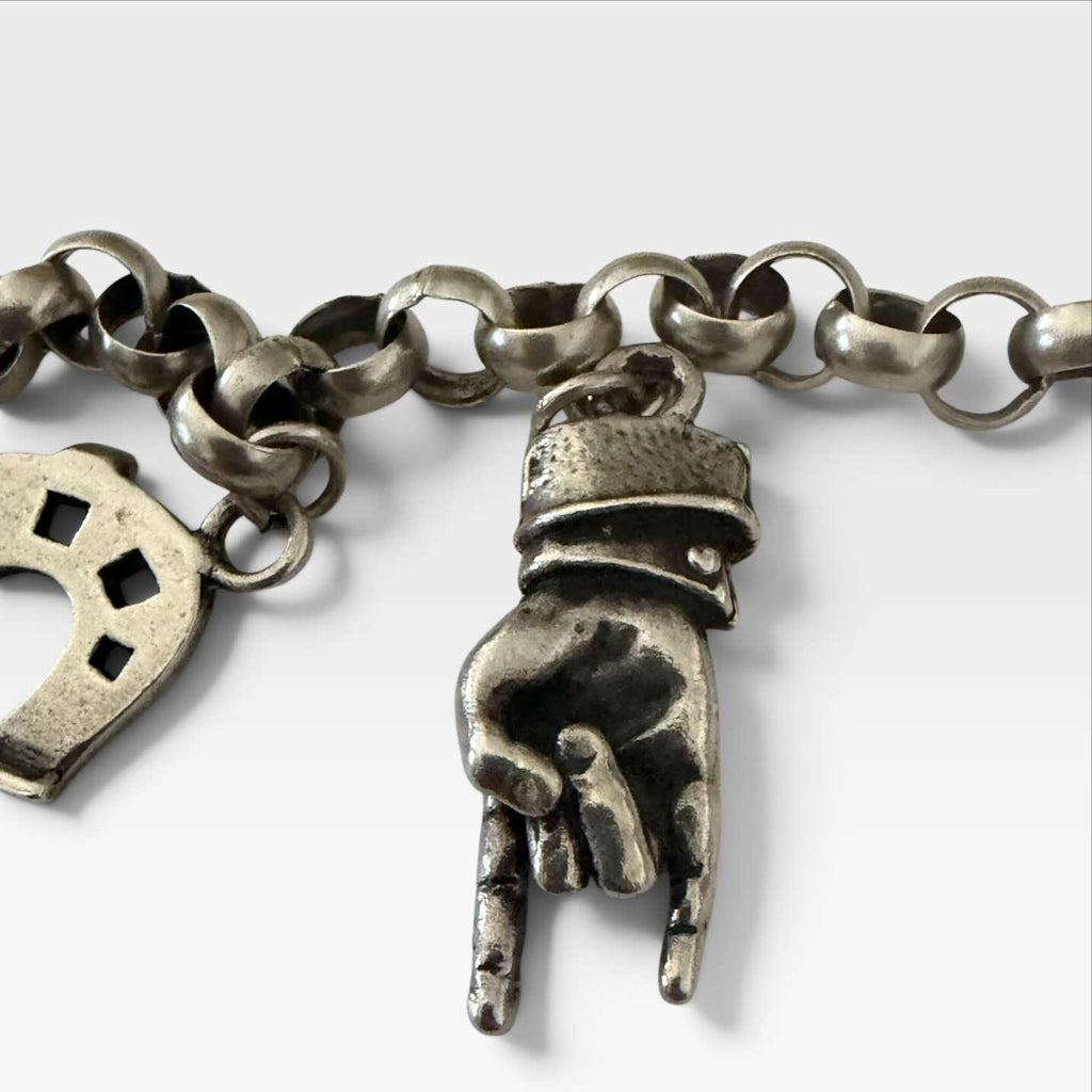 Giovanni Raspini Bracciale Scaramantici - Argento 925 con Charms