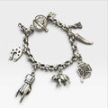 Giovanni Raspini Bracciale Scaramantici - Argento 925 con Charms