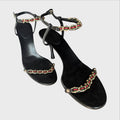 Sandali Gucci Vintage J2K Nastro Web Tacco – Tg. 37