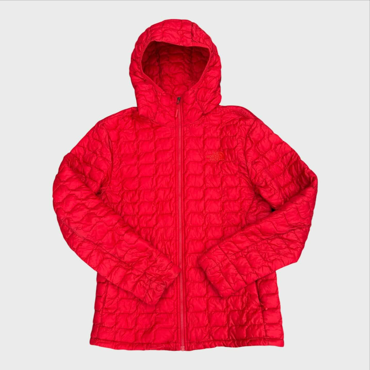 Giacca The North Face ThermoBall Full Zip Hoodie - Rossa - Taglia M