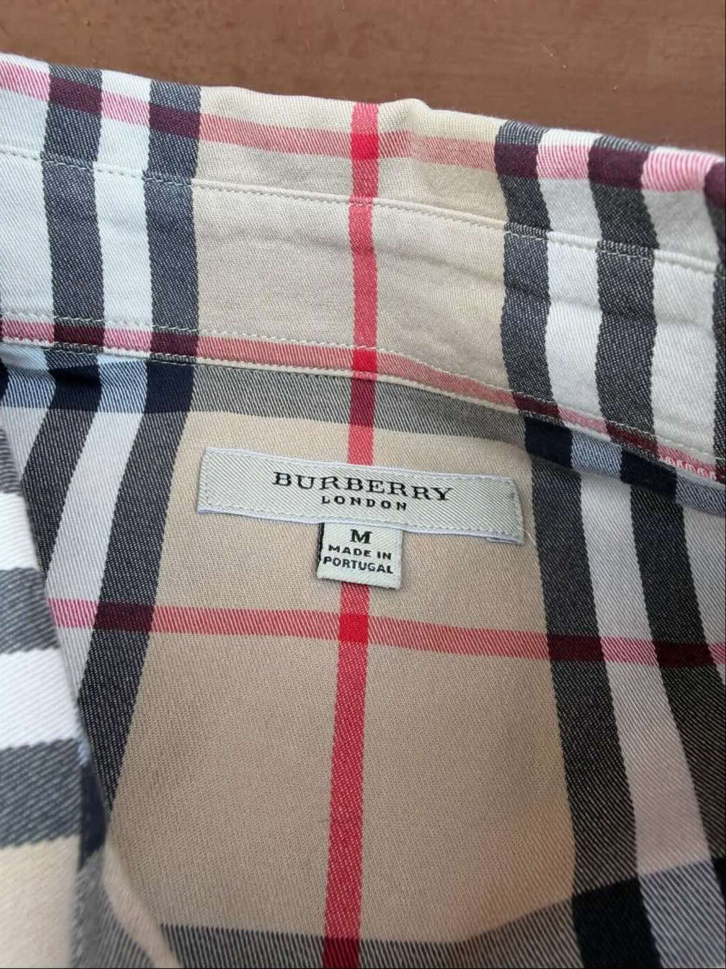 Etichetta logo Burberry London vintage 