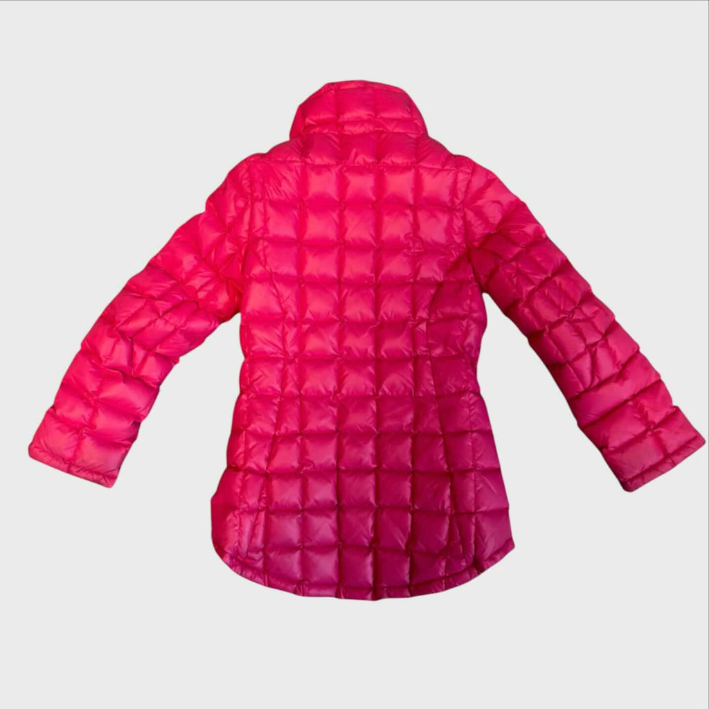 K-Way Piumino Double Face Bambina 8 Anni - Nero e Fucsia
