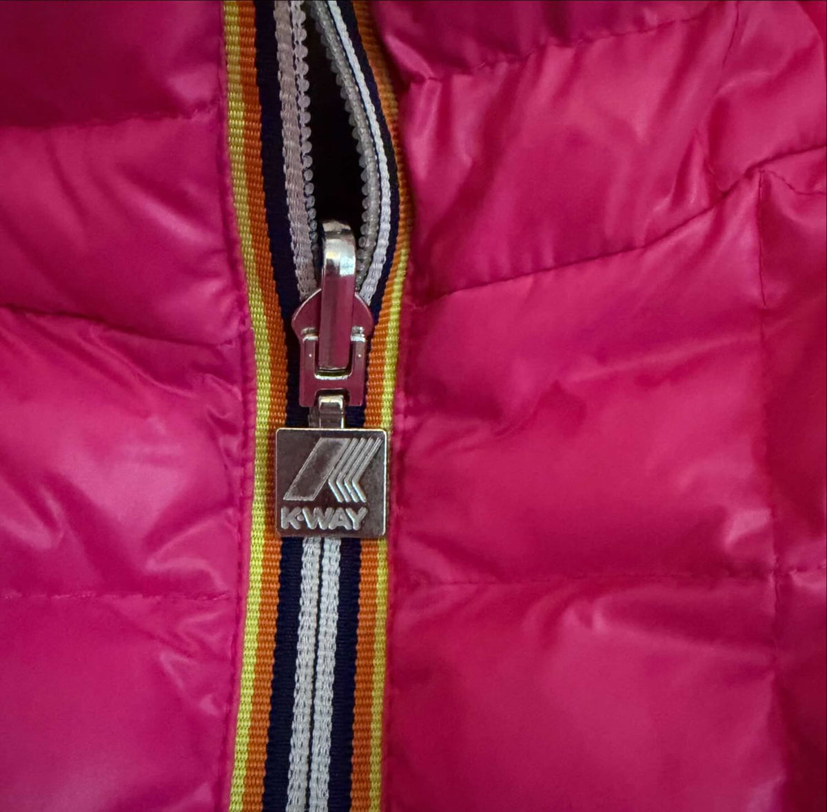 Cursore logato zip K-Way