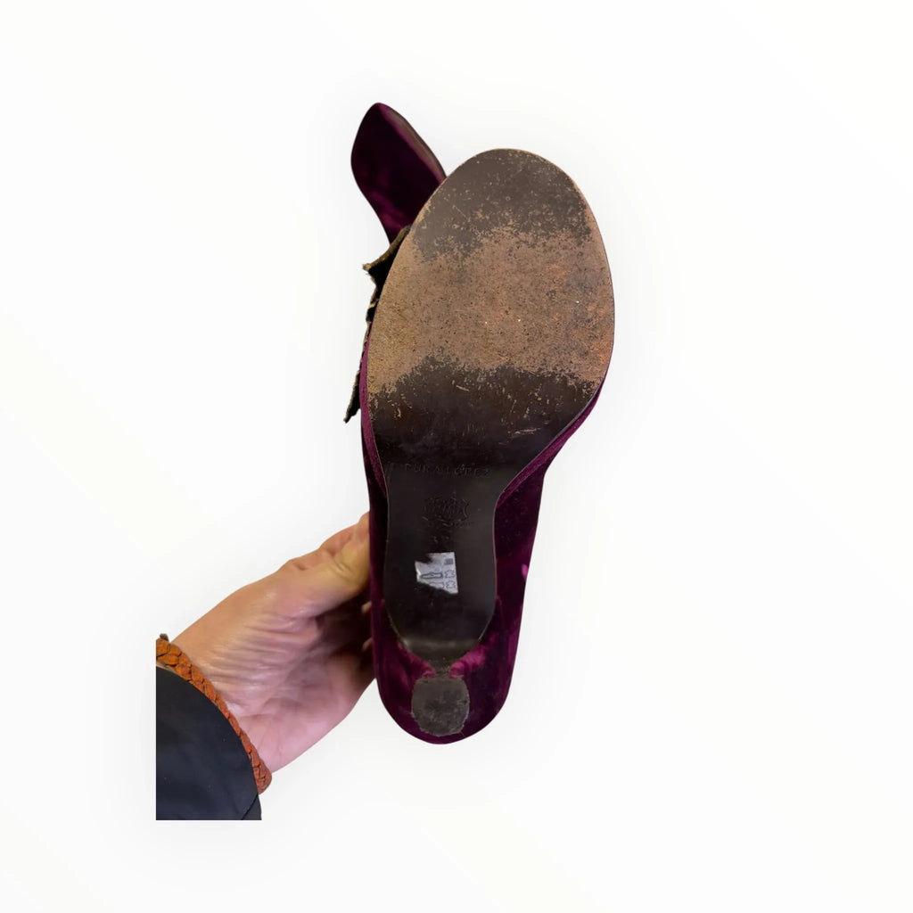 Chaussures vintage Pura Lopez pour femmes, pointure 37