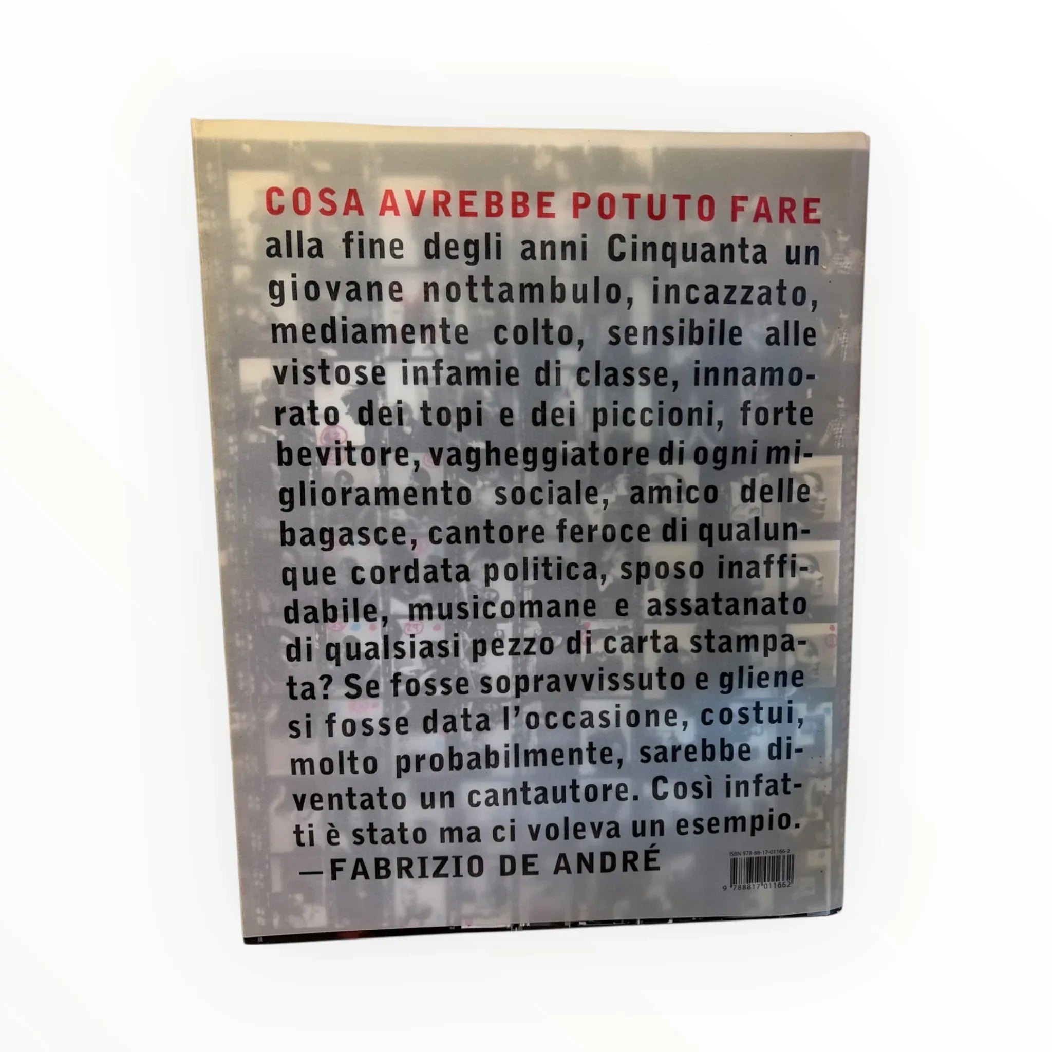 Fabrizio De André Una goccia di splendore Harari - Rizzoli 2007