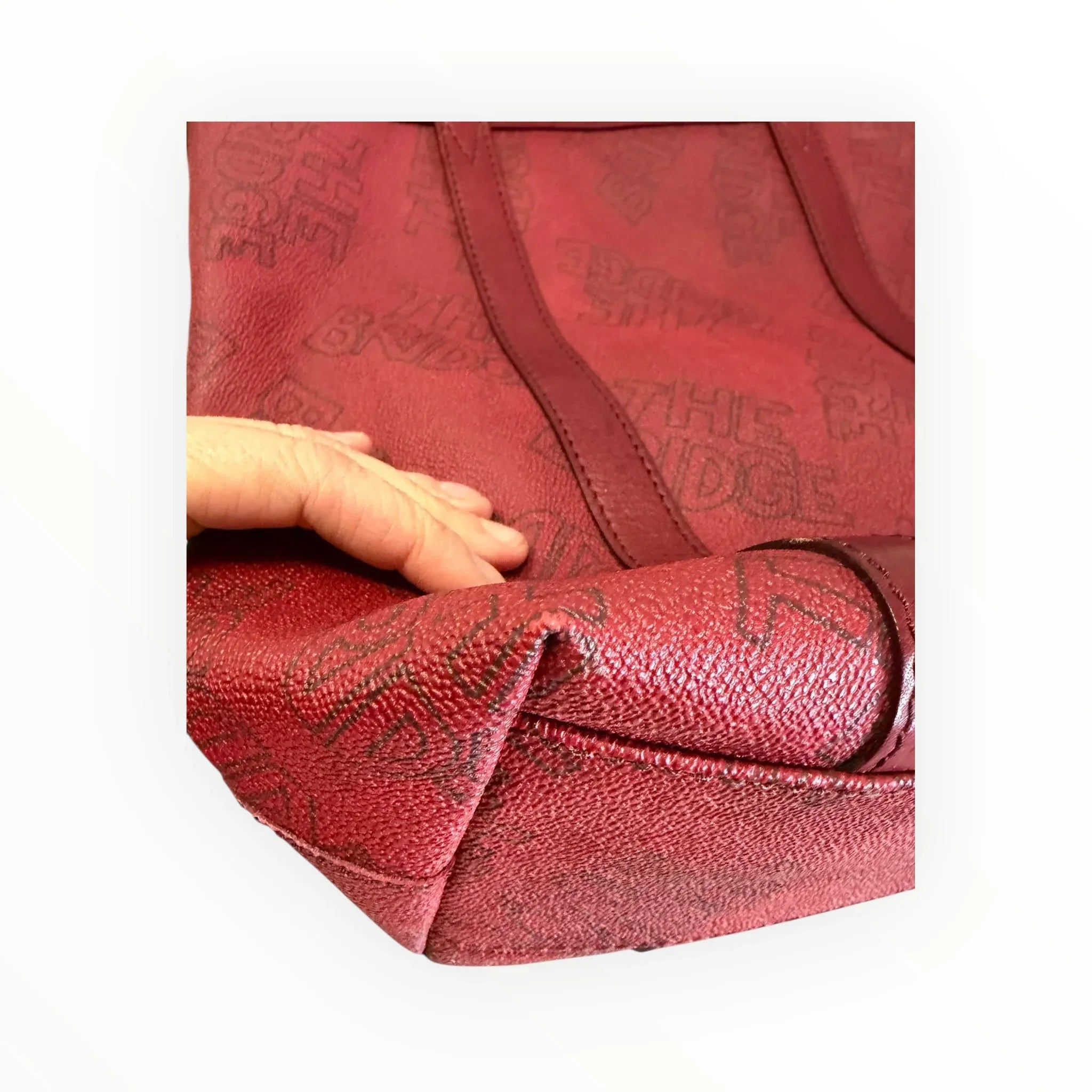 The Bridge Vintage Red Bag