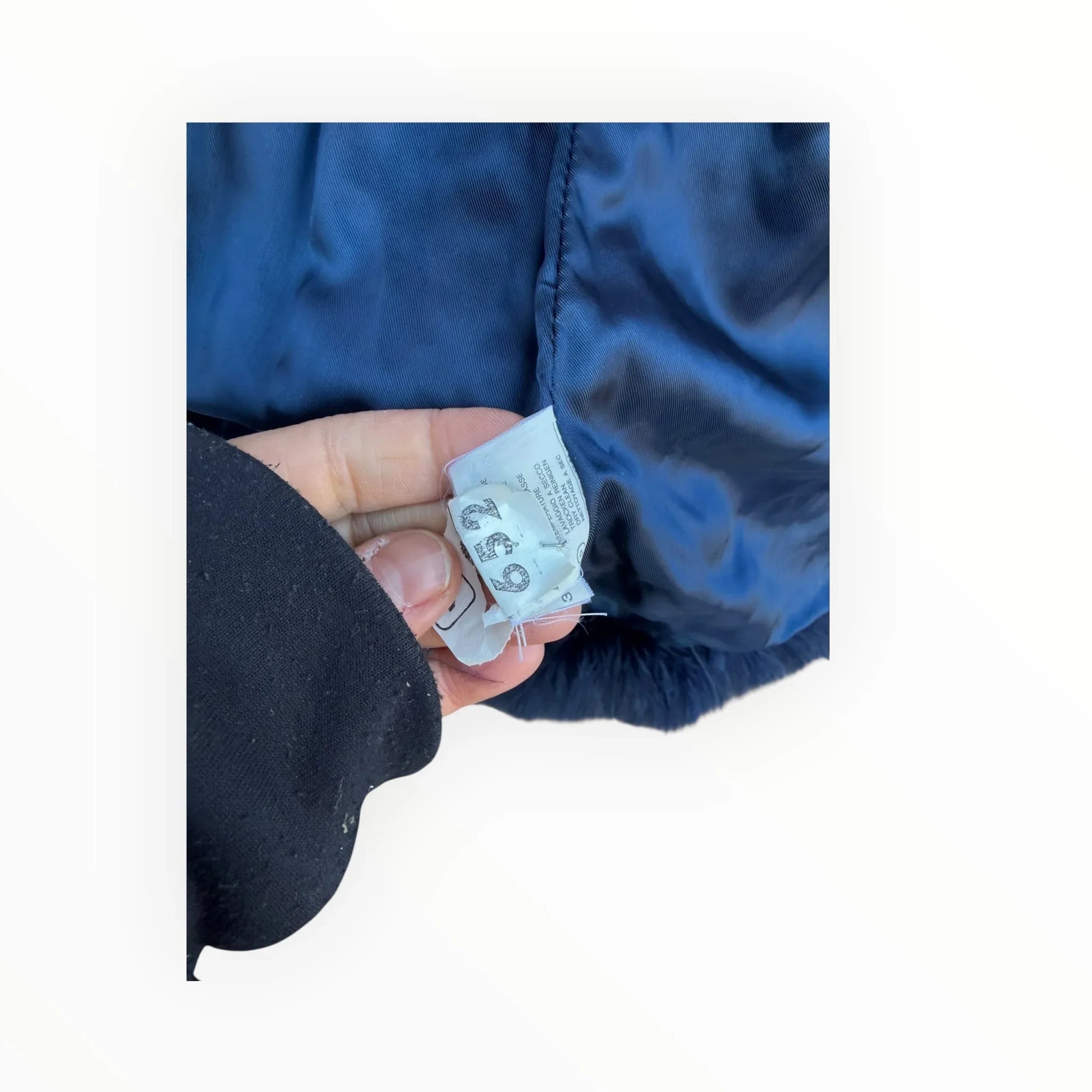 Giacca imbottita blu di Anna Molinari