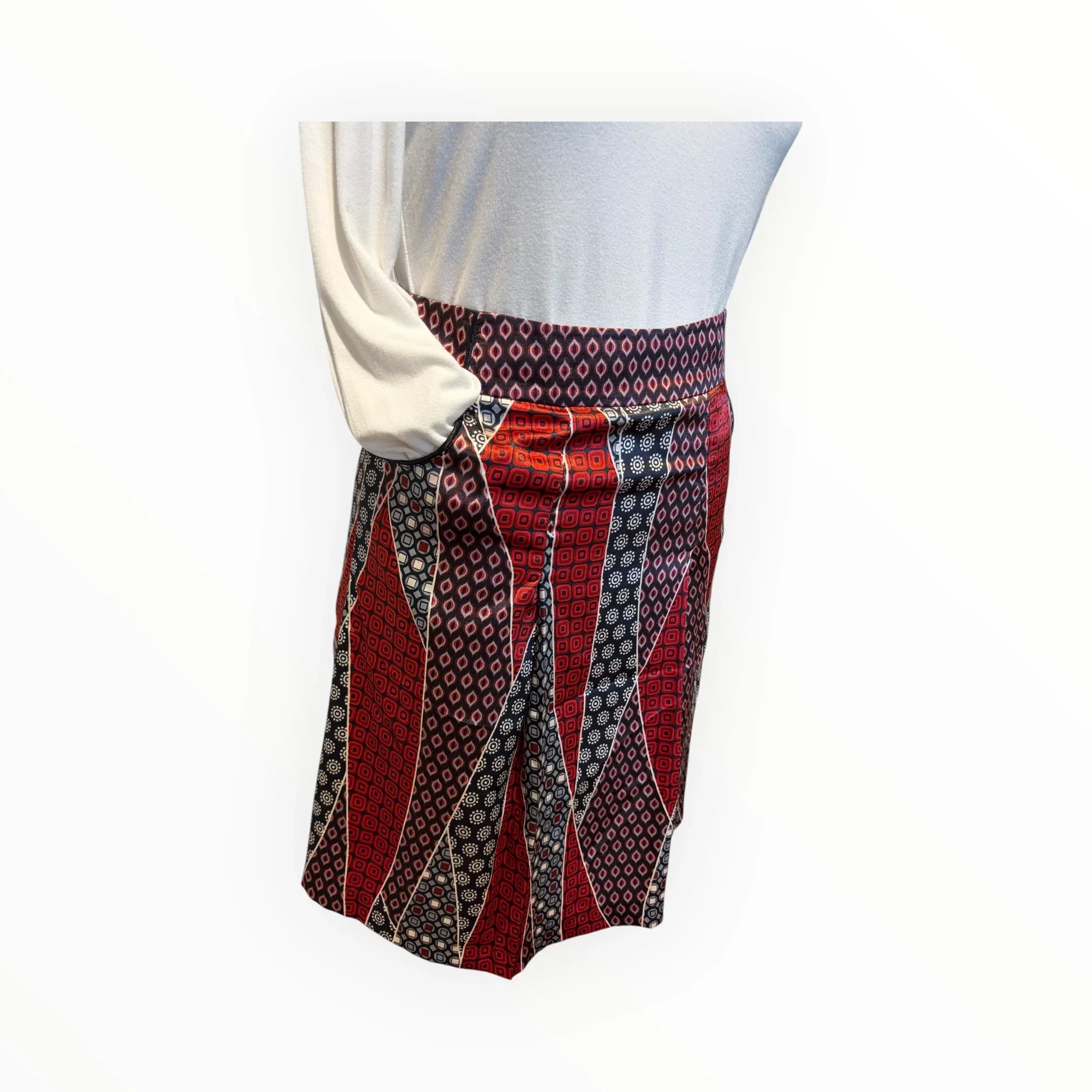 Gonna stampata i Santi taglia 42