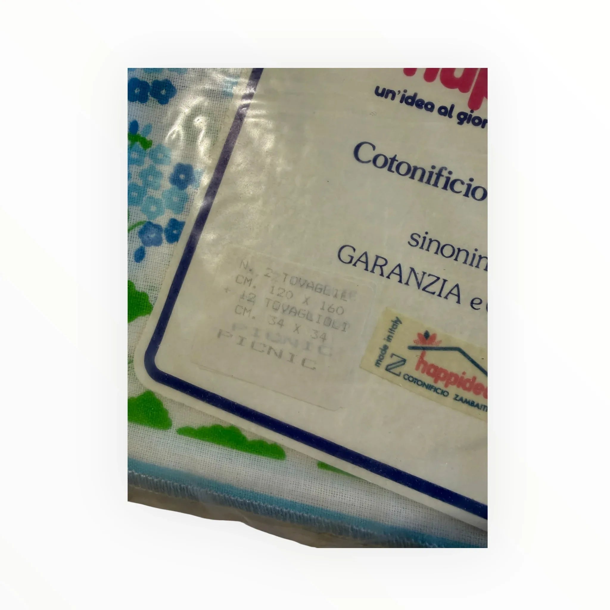 Tovaglia vintage happidea cotone