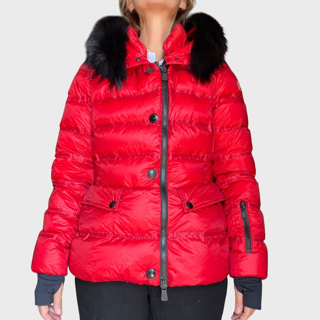 Moncler Grenoble Piumino Armonique Donna Rosso Taglia 3 / 40 IT